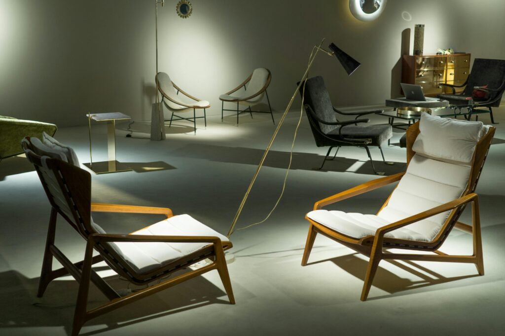 modern office wellness room with relaxation space