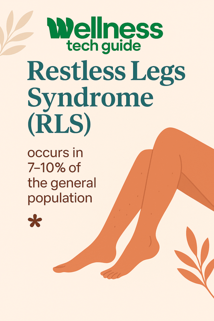 wellness tech guide advises how to deal with restless legs syndrome